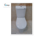 Easy Clean Glaze Washdown Two-Piece Toilet with S-Trap&P-Trap (A-8004)